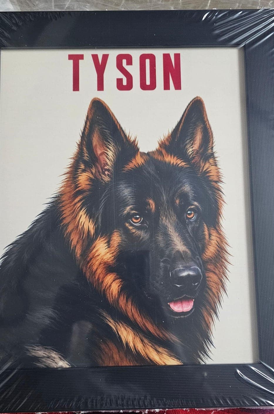 Rhea's custom pet portrait
