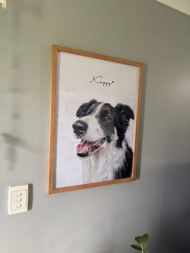 Reyansh's custom pet portrait