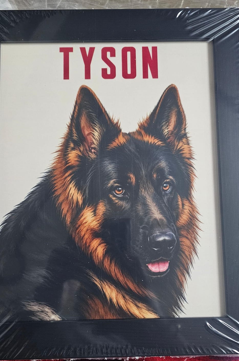 Rhea's custom pet portrait